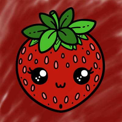 cute strawberry
