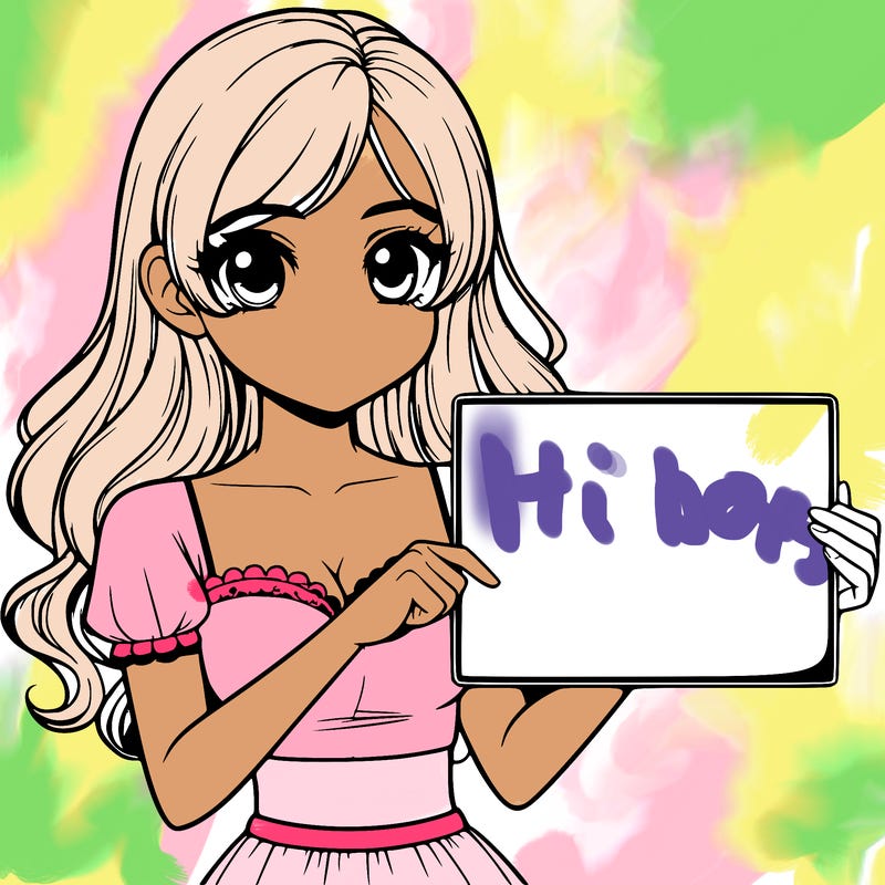 realistic pretty girl holding blank sign