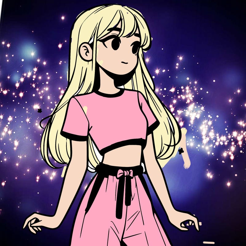 girl in a cute crop top