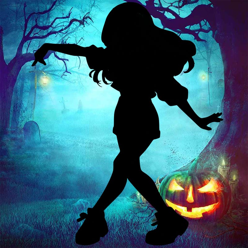 realistic girl danceing