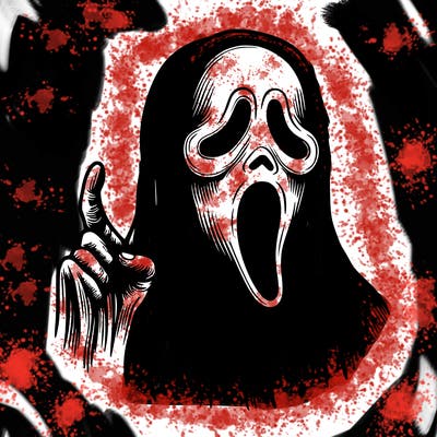 realistic ghostface horror