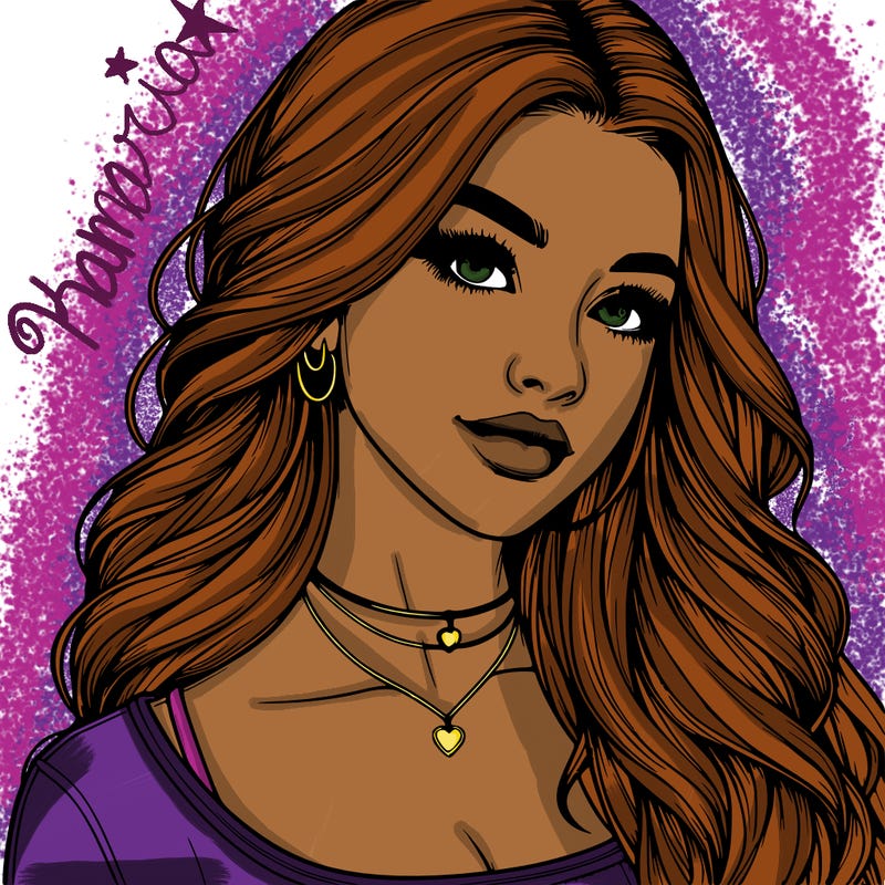 detailed realistic girl