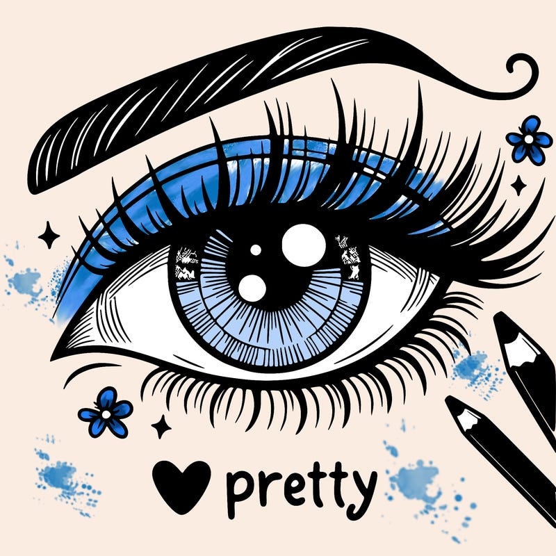 pretty eye