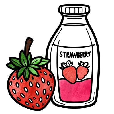 strawberry milk
