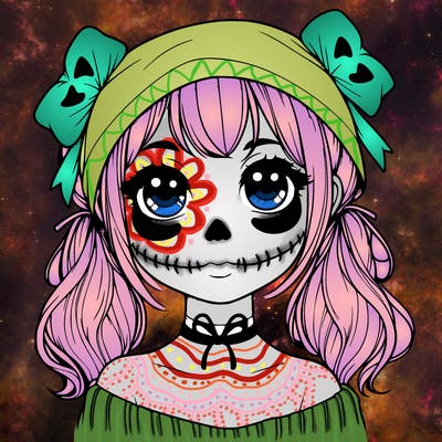 realistic girl halloween