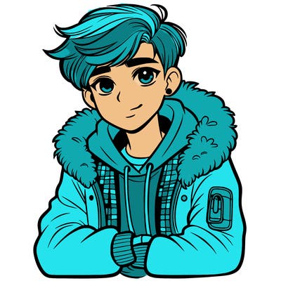 stylish teenager