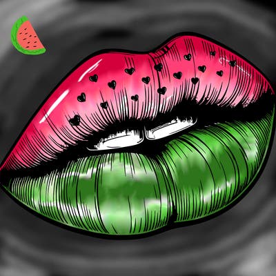 realistic lips