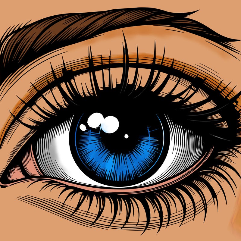 realistic eye