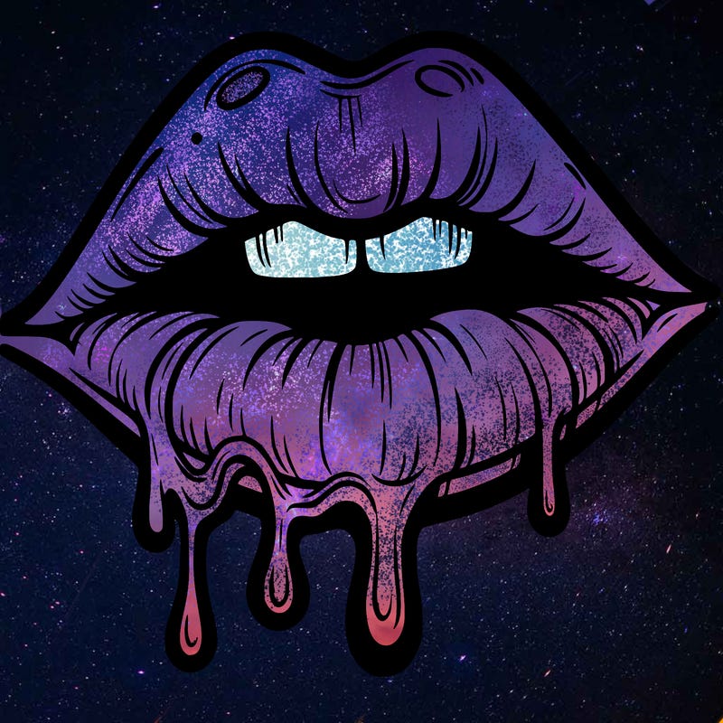 lips that look realistic and drip