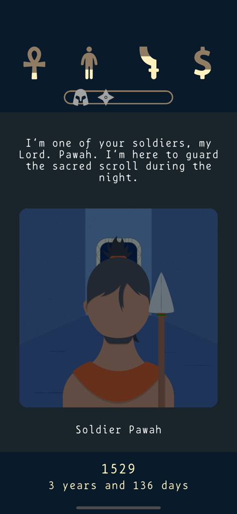 Lapse 2: Before Zero - Captura de pantalla del juego de Lapse 2 Before Zero mostrando al personaje Soldado Pawah