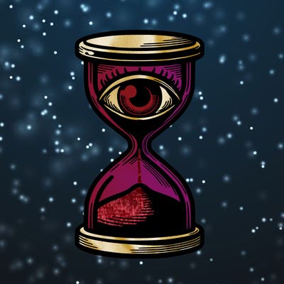eye realistic hourglass