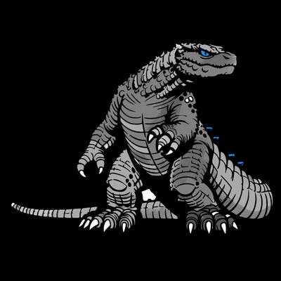 giant lizard monster