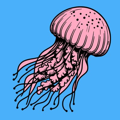 realistic jellyfish