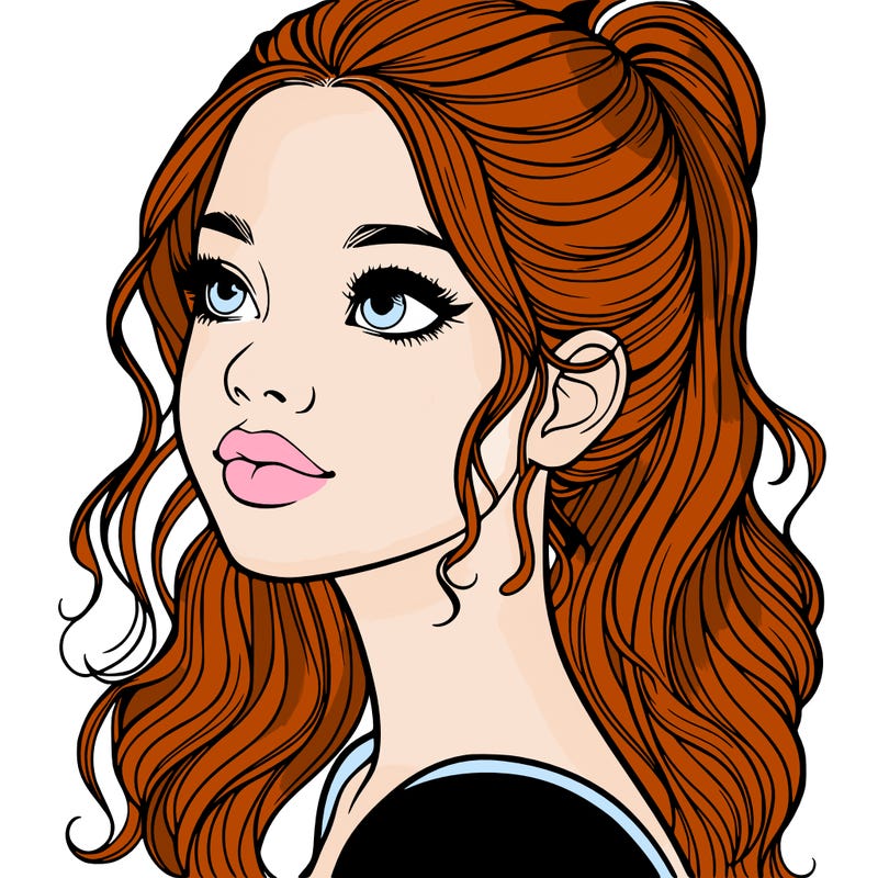 beautiful realistic girl