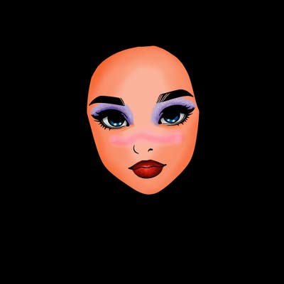 realistic girl with braids