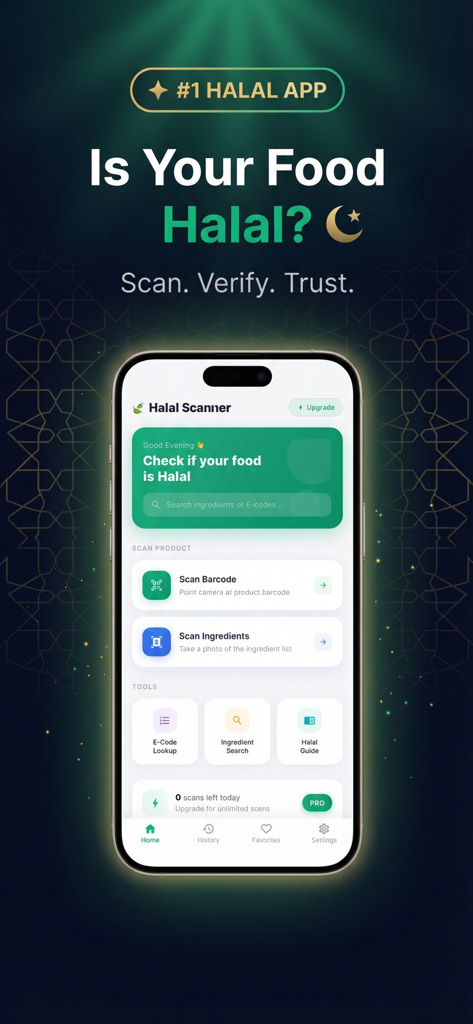 Halal Scanner: Scan حلال Food