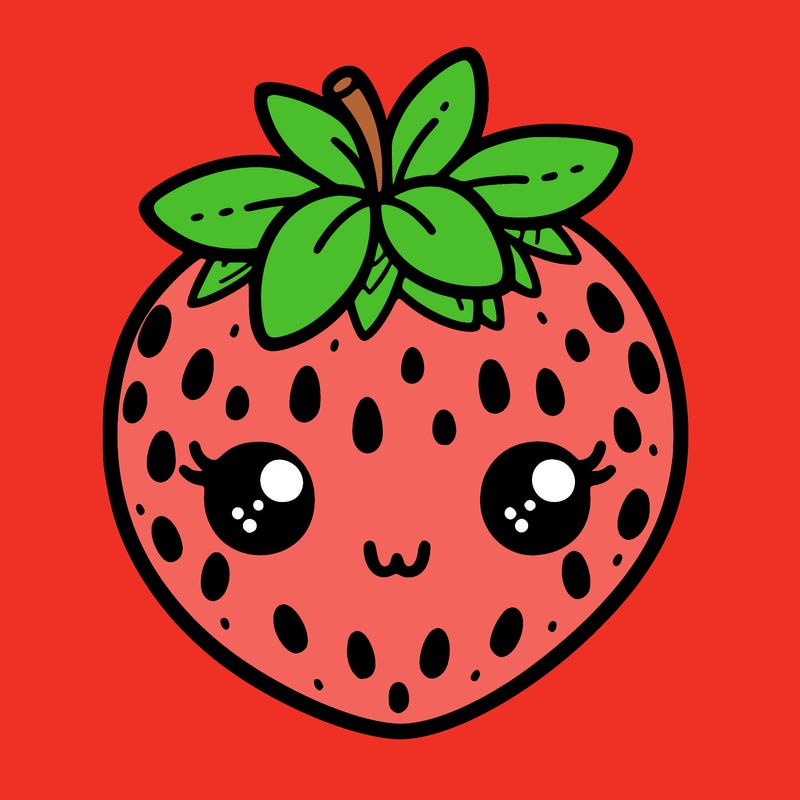 cute strawberry