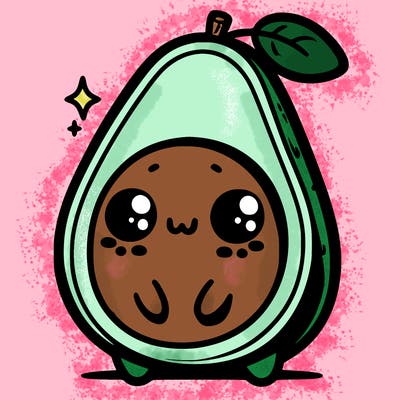 cute avocado