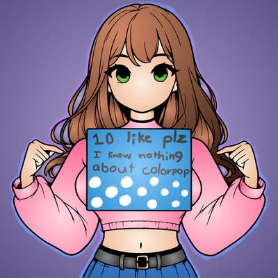 girl holding a blank sign in a long sleeve crop top