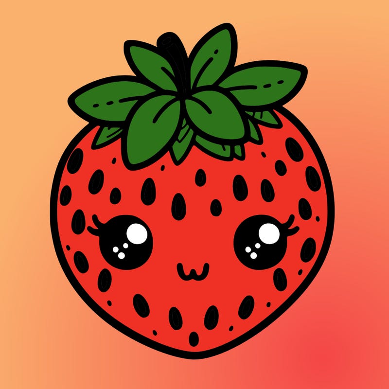 cute strawberry