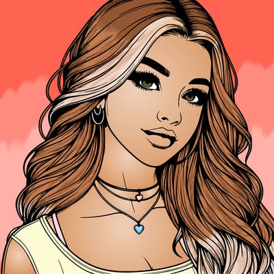 detailed realistic girl