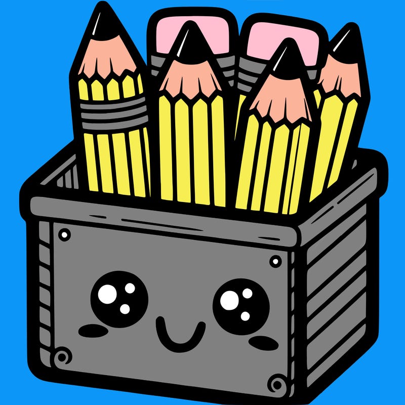 a pencil box