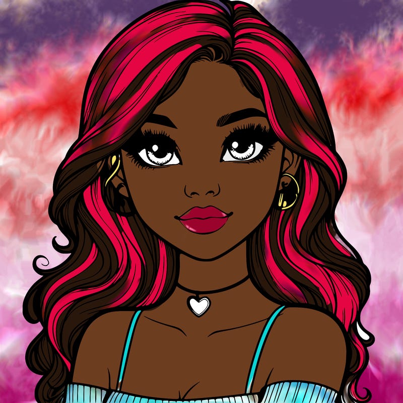 realistic pretty girl