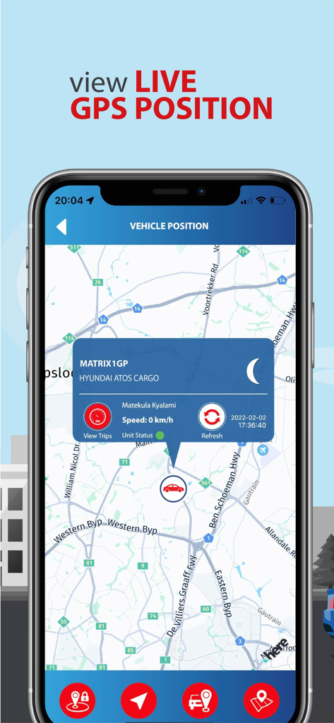 Matrix Vehicle Tracking - Business App | MWM
