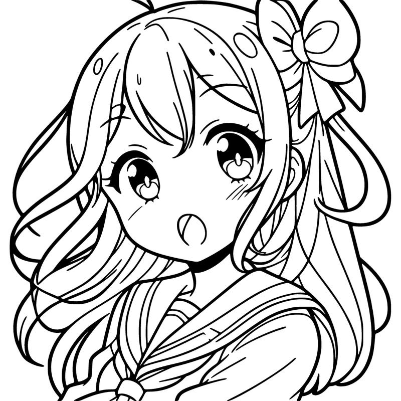 an anime girl