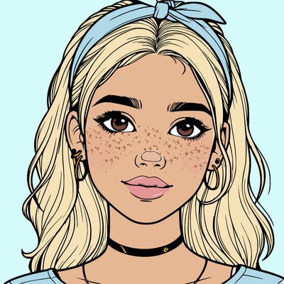 realistic teenage girl