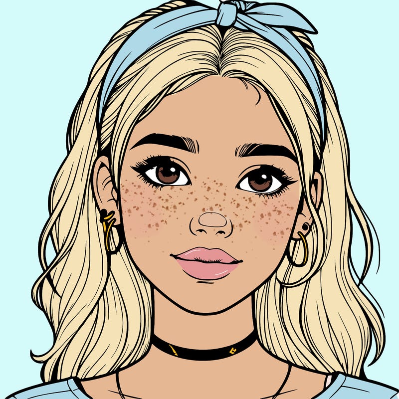 realistic teenage girl