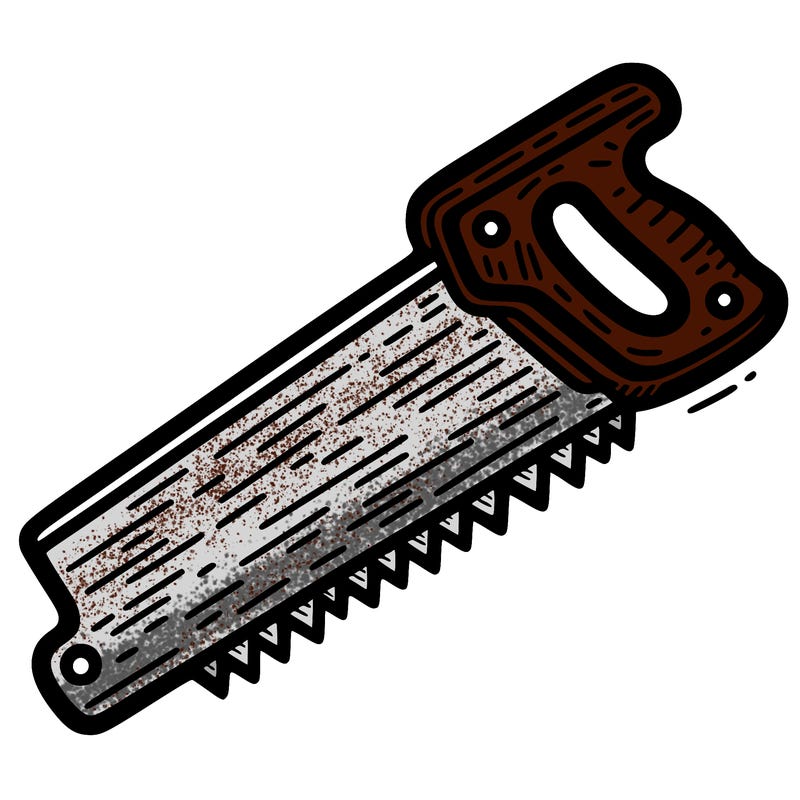 cute  hand saw tool