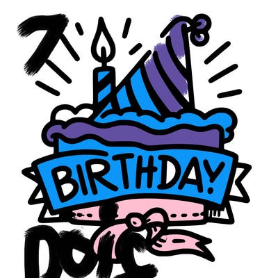 birthday sign