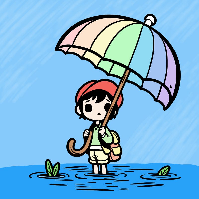 lost umbrella