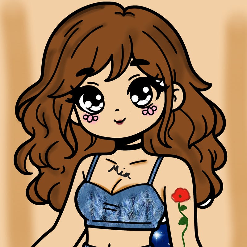 girl in a cute crop top