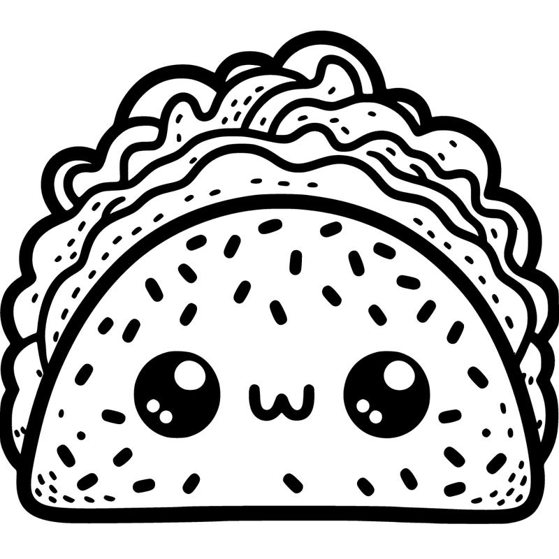 cute taco