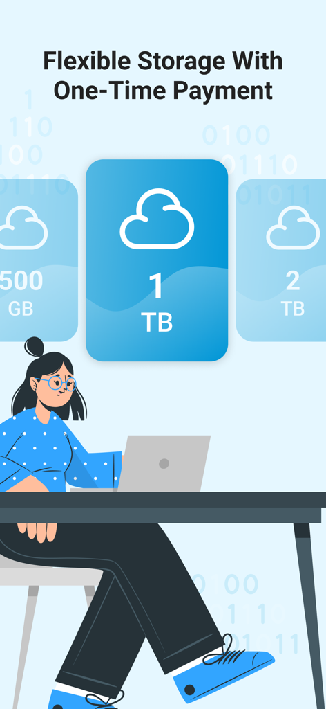 myHPcloud - myHPcloud flexible storage options with one-time payment