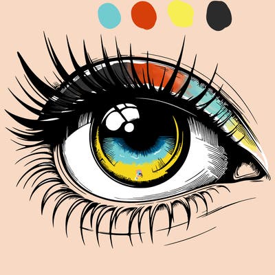 realistic eye