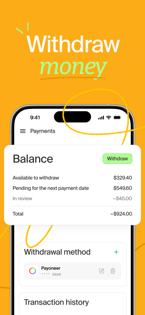 Mindrift app interface showing earnings balance and withdrawal options for AI tutors