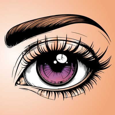 realistic eye