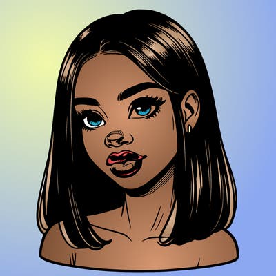 realistic black girl