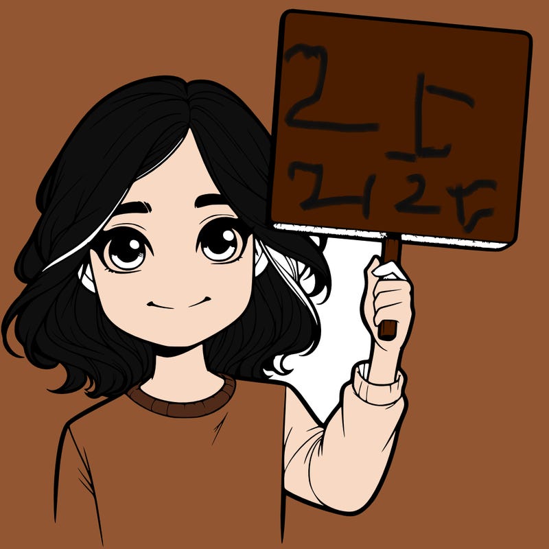 realistic girl holding up a sign