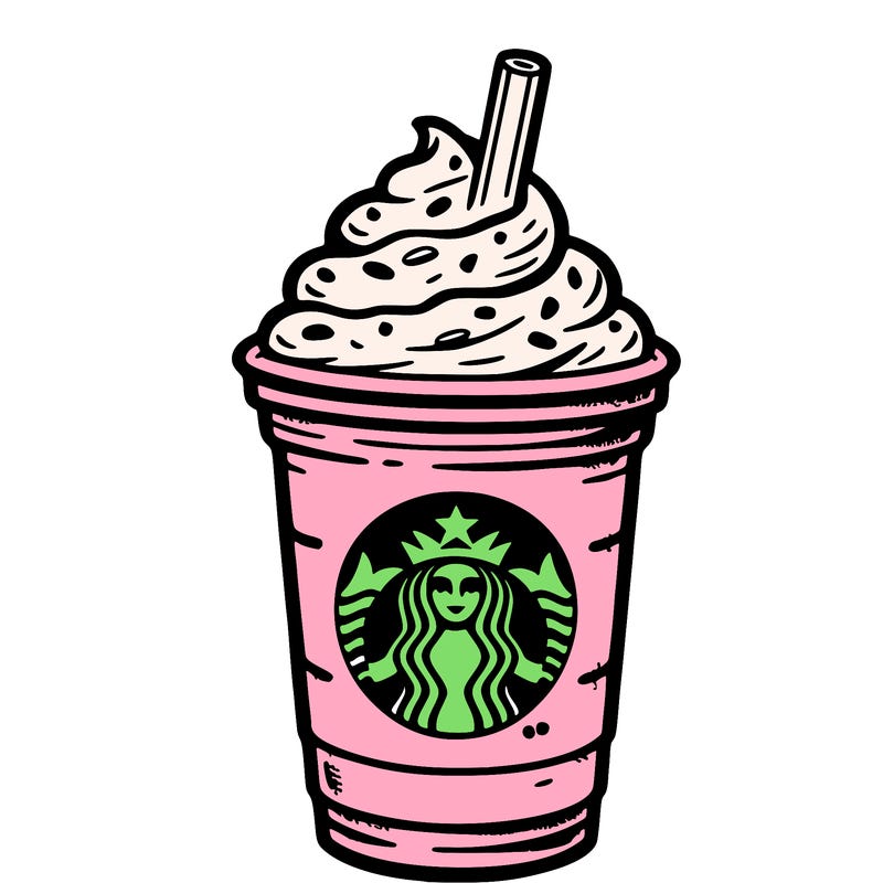 starbucks, frappuccino