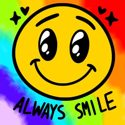always smile