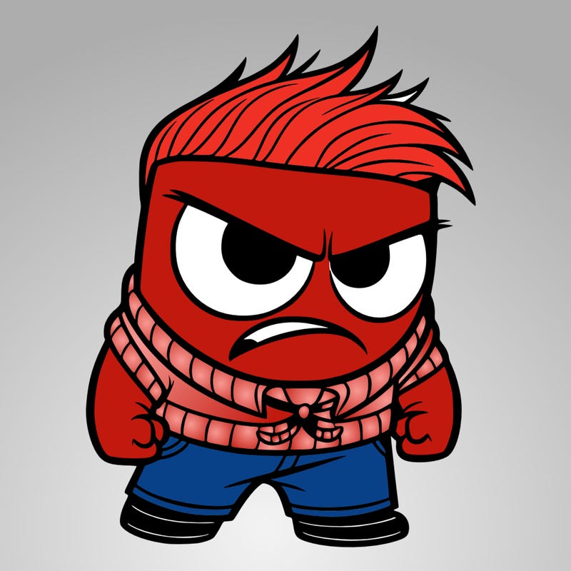 anger from inside out.