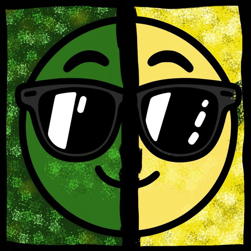 emoji with sunglasses