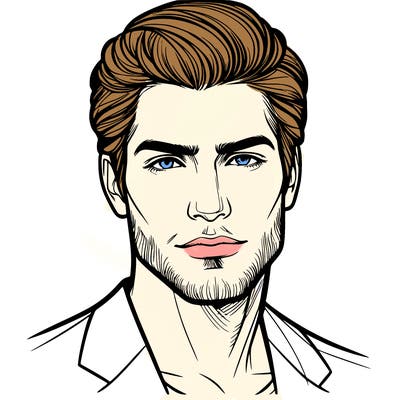 handsome man