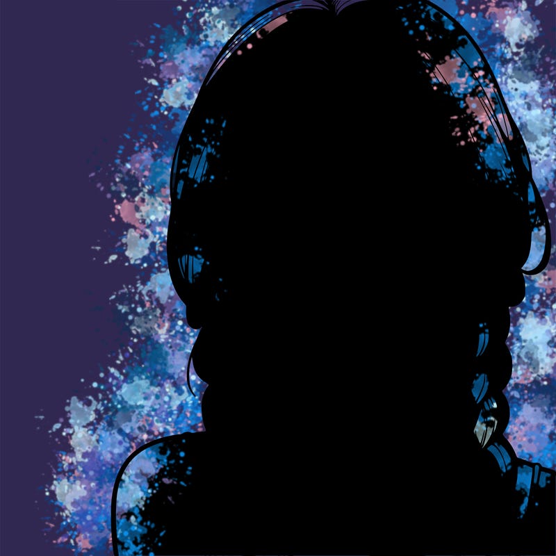 realistic girl with braids