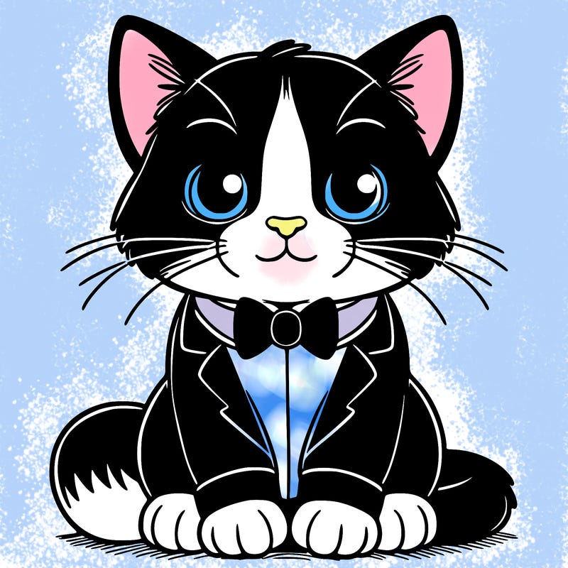 tuxedo cat