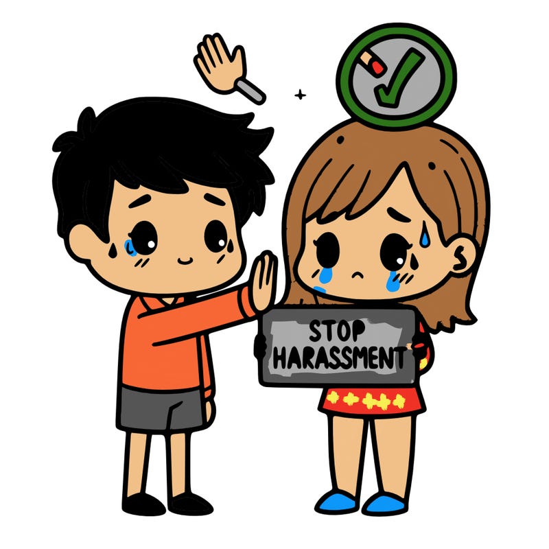 stop harassment